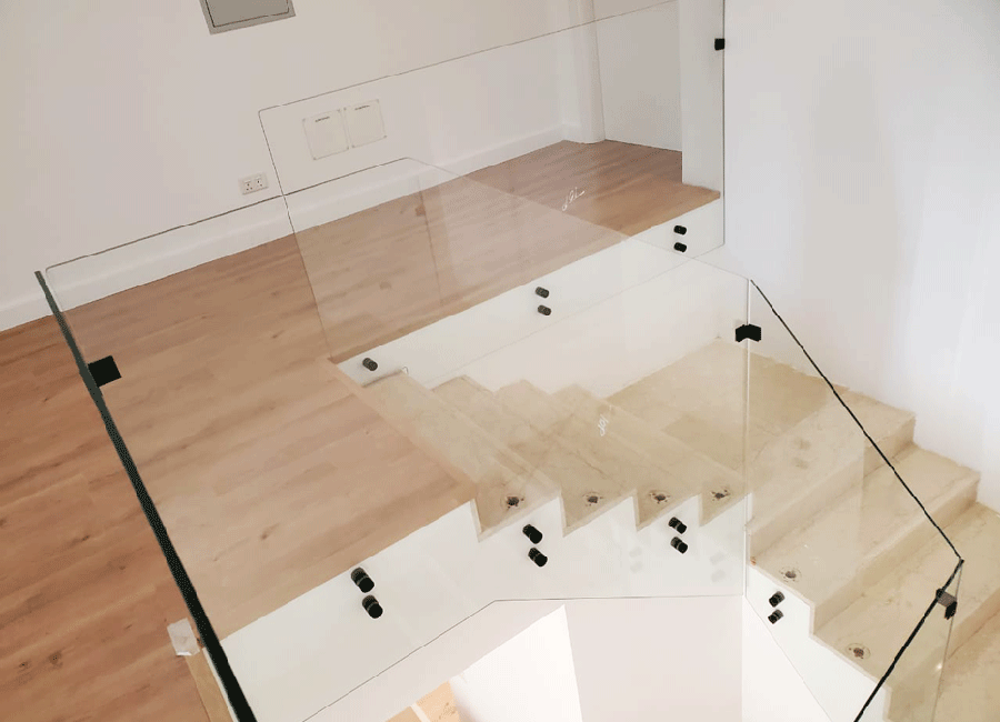 railing Glass railing Glass