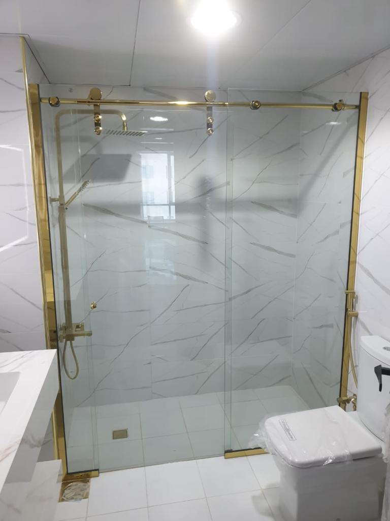 Frameless Shower Door Space Glass Frames 1