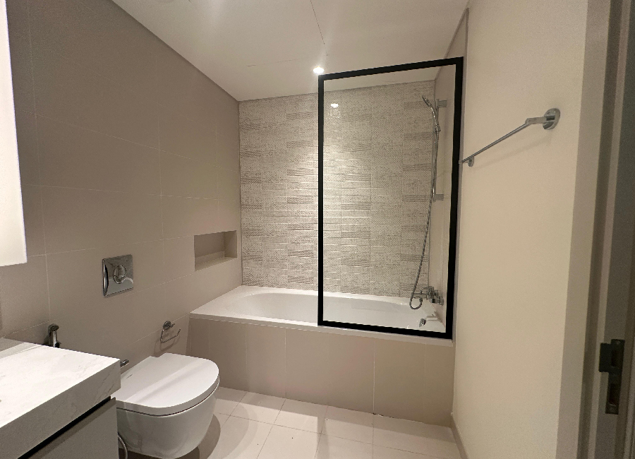 fixed showerglass railing Glass